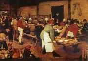 Pieter Bruegel Farmer wedding USA oil painting artist